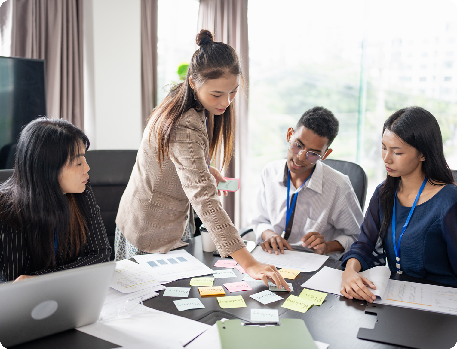 Team working together